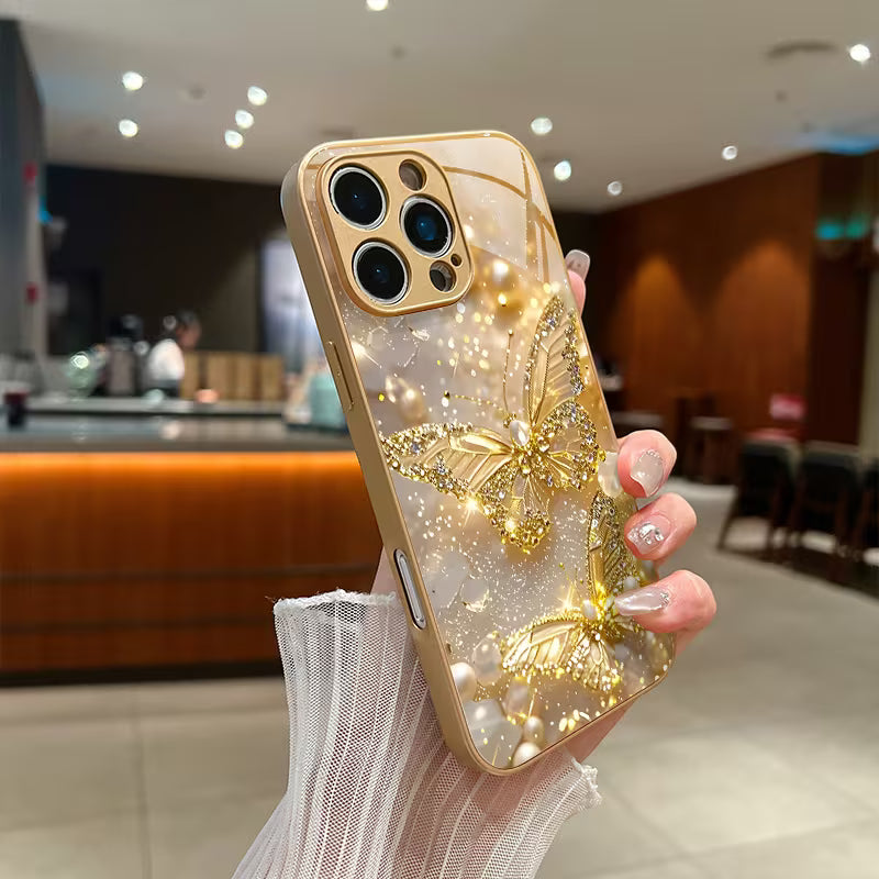 The Golden Butterfly Pearl Decorative Painting Pattern Is Trendy