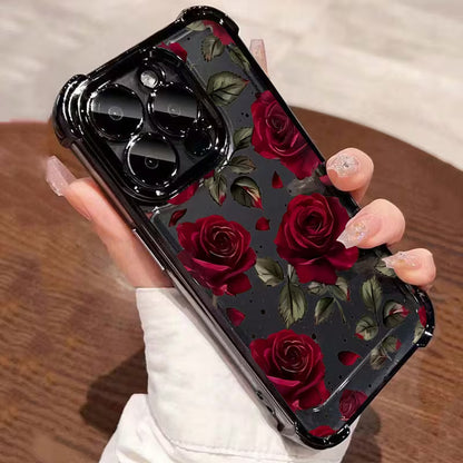 Red Rose Design - Apple