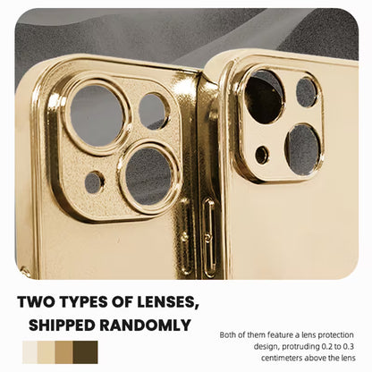 Electroplated Side Heart Stand CD Pattern Protective Case