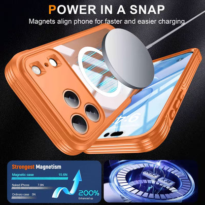 A Brand New Orange Full-Cover Transparent