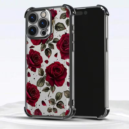 Red Rose Design - Apple