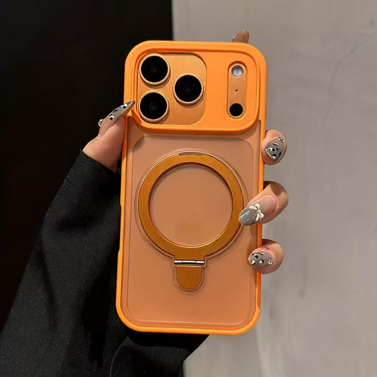 The New Orange Phone Case with a Lens Film