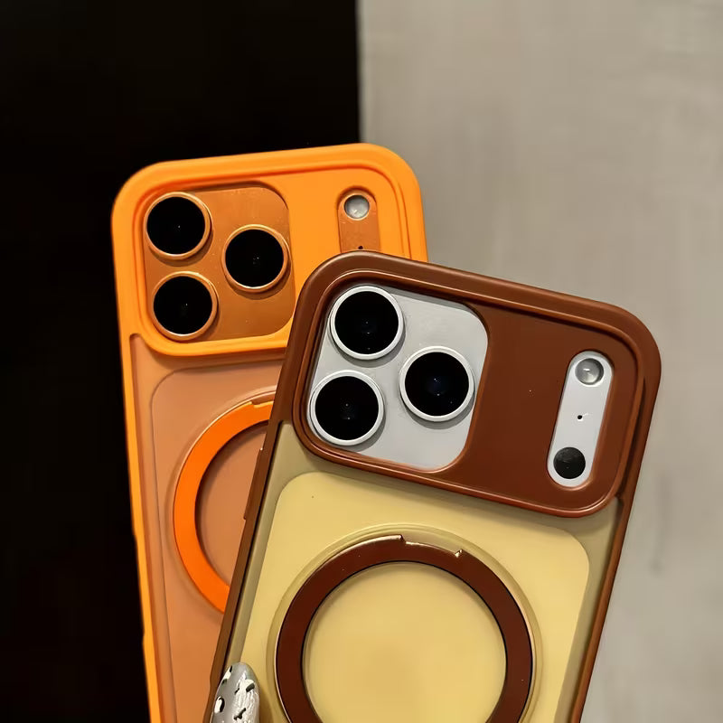 The New Orange Phone Case with a Lens Film