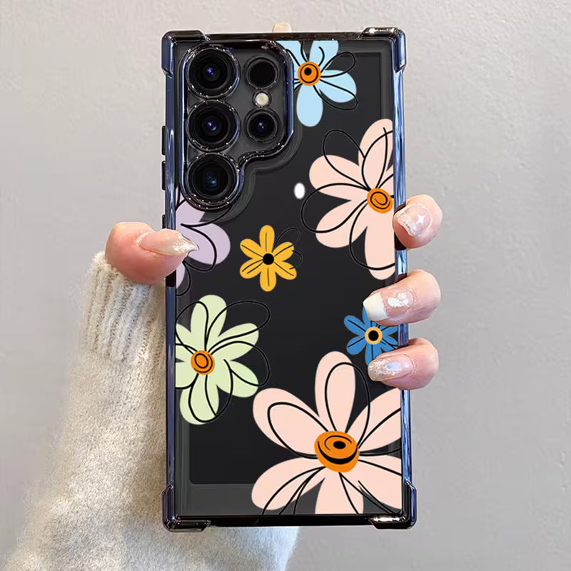 Delicate Multicolored Floral Design - Samsung