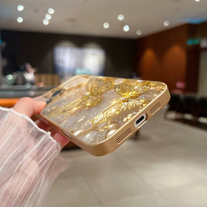 The Golden Butterfly Pearl Decorative Painting Pattern Is Trendy