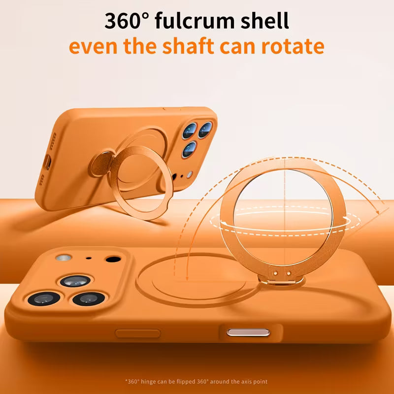 Magnetic Stand iPhone Case – Starry Design