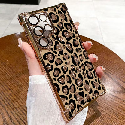 Brown Leopard Print Pattern Phone Case - Samsung