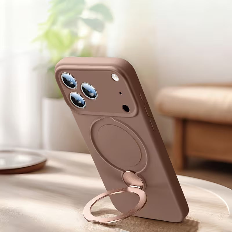 Magnetic Stand iPhone Case – Starry Design