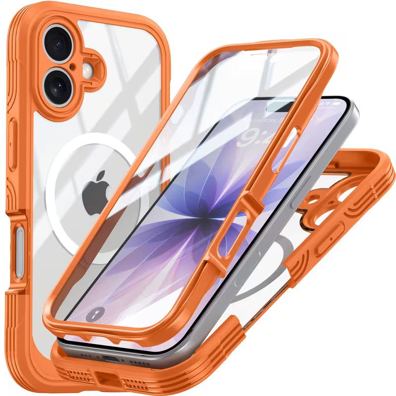 A Brand New Orange Full-Cover Transparent
