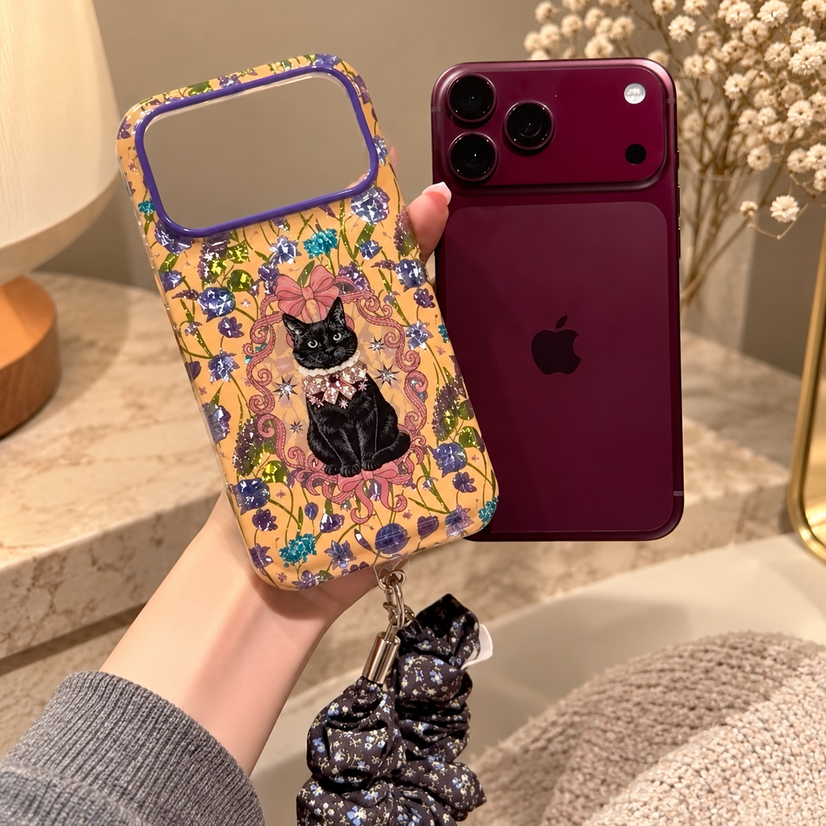 Elegant Princess Feline Fantasy Case