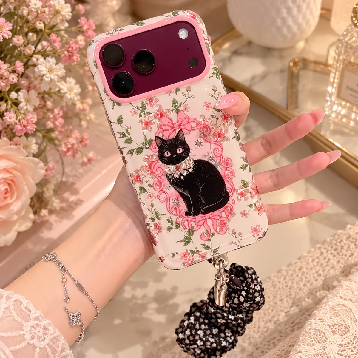 Elegant Princess Feline Fantasy Case