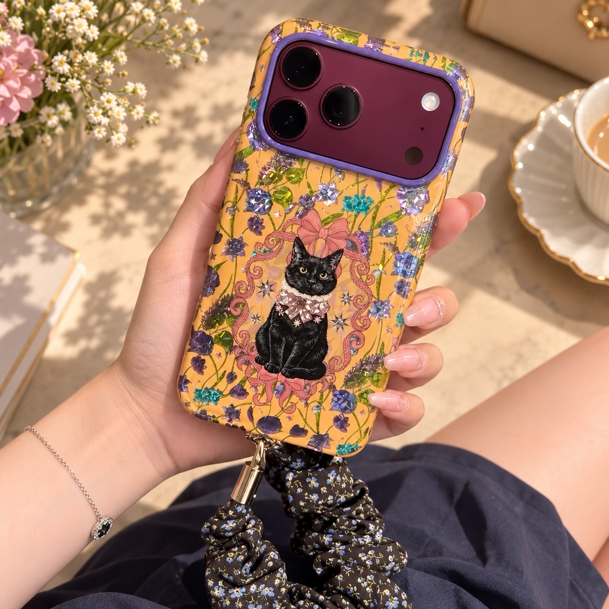 Elegant Princess Feline Fantasy Case