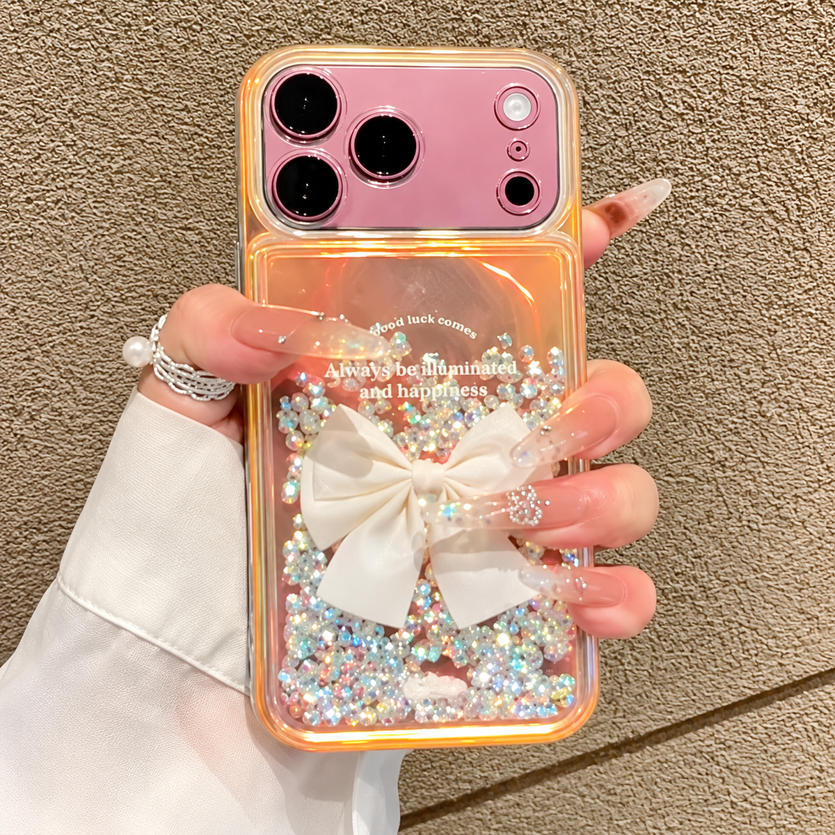 Glitter Bow Fantasy Wishes Case