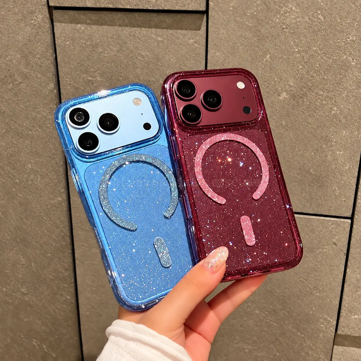 Glossy Radiant Sparkling MagSafe Case
