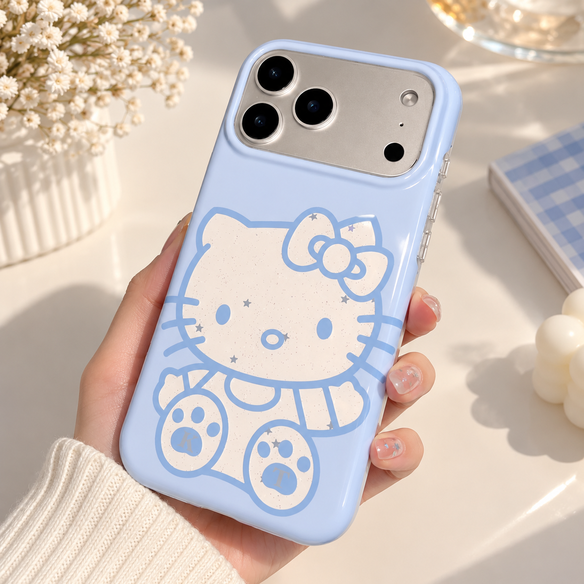 Bow Angel Kitty Paws Case