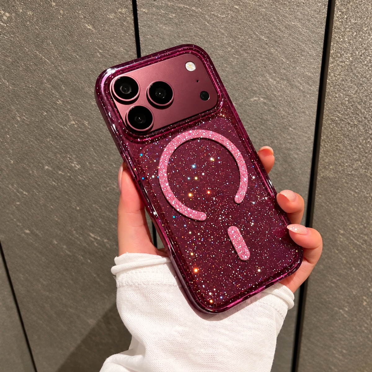 Glossy Radiant Sparkling MagSafe Case