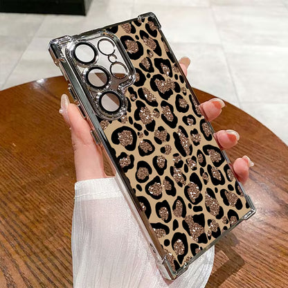 Brown Leopard Print Pattern Phone Case - Samsung