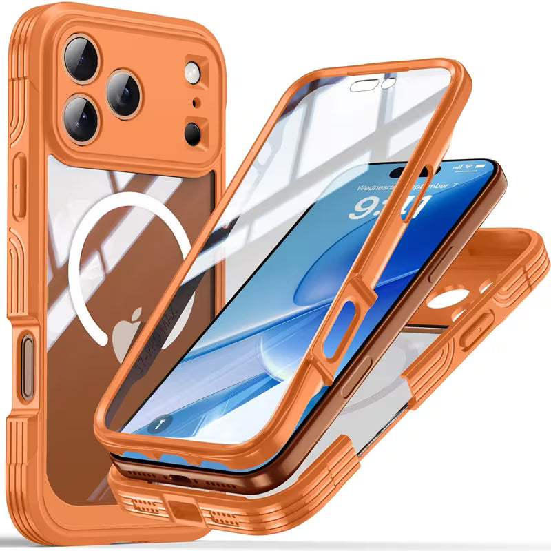 A Brand New Orange Full-Cover Transparent