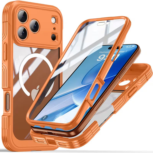 A Brand New Orange Full-Cover Transparent