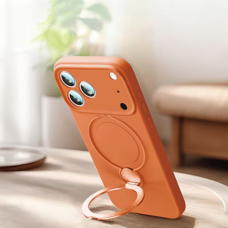 Magnetic Stand iPhone Case – Starry Design