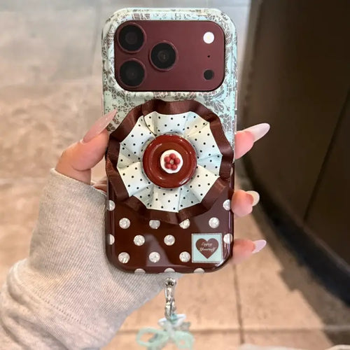 Chocolate Blossom Vintage Aesthetic Case