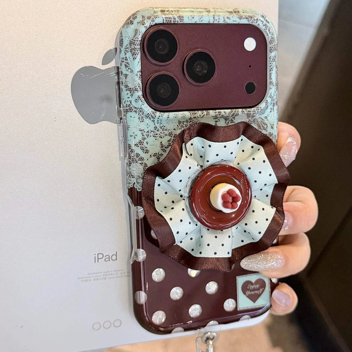 Chocolate Blossom Vintage Aesthetic Case