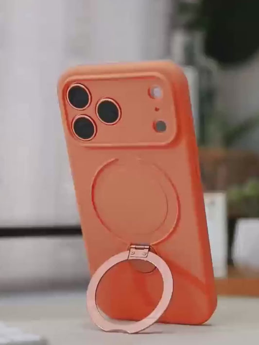 Magnetic Stand iPhone Case – Starry Design